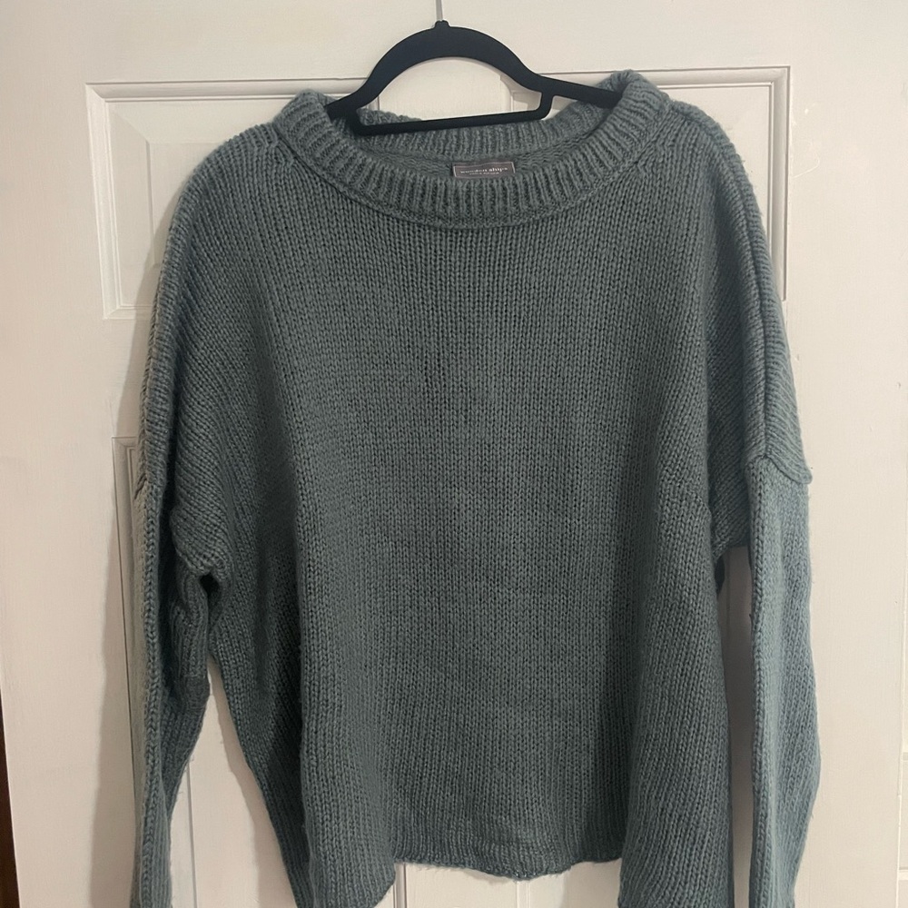 Wooden Ships Gray Sweater